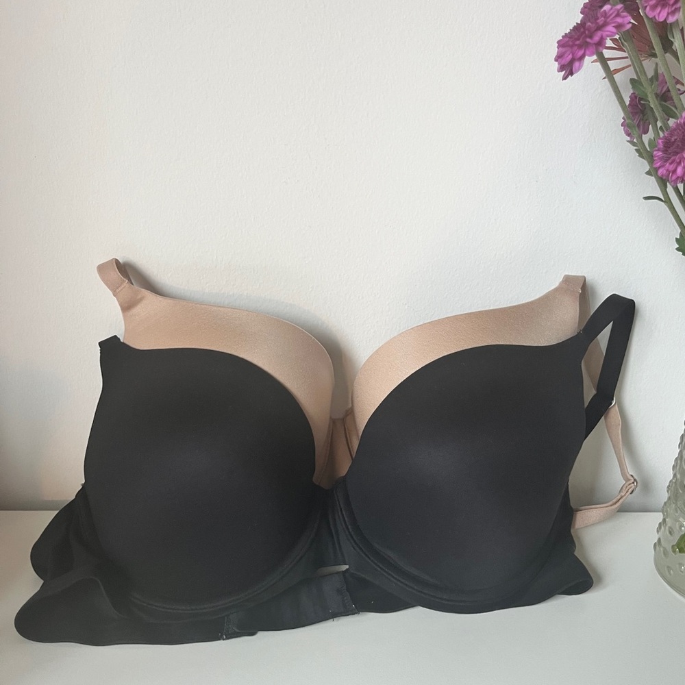 Aerie Black and Tan Bras